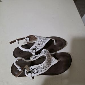 Women's White Sandals
